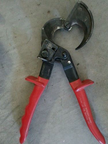 Klein Tools Ratchet Cutters!! Ratcheting Cable Cutters!