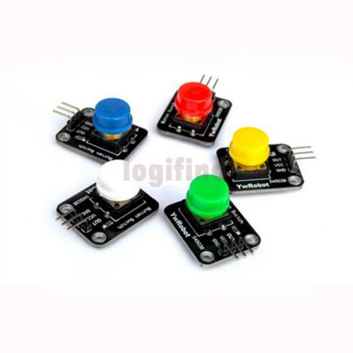 5PCS Digital Push Button KEY for Arduino UNO R3 MEGA 2560 R3 5 COLOR