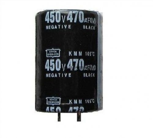 2pcs 450v 470uf k05 105c 35x50mm capacitor #7411927
