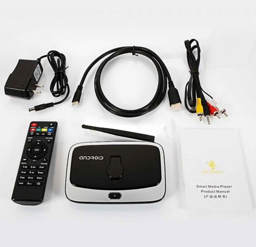 New quad-core android 4.4 smart tv box playe(us plug) for sale