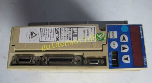 Panasonic AC Servo driver MSD083A1XX good in condition for industry use