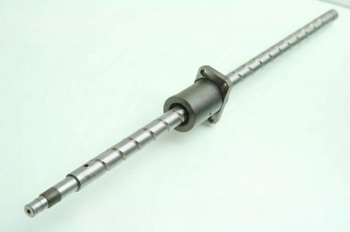 Nsk w1504-287-c7t block on 400l linear ball screw 375mm travel 20mm lead for sale