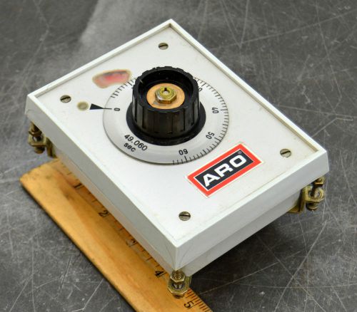 ARO 59096-060 PNEUMATIC TIMER AIR TIMER CONTROL USED 002