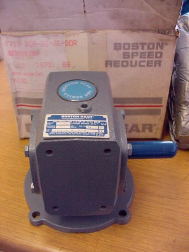Boston gear 700 series speed reducer f713-20s-b5-g6d0r ratio 20 new for sale