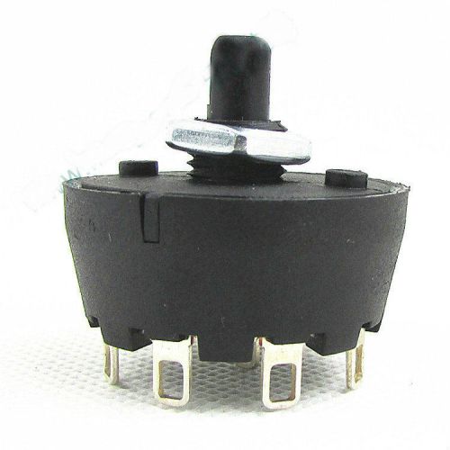 5pcs juicer 3 position p-0-1-2 pluse momentary 8a rotary switch for sale