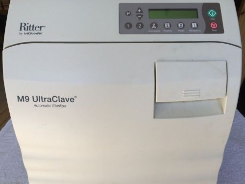 Ritter M9 Ultraclave autoclave, EXCELLENT condition M9-022 with four trays
