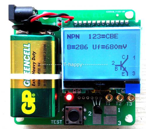 2015 newest version of inductor-capacitor esr meter diy mg328 multifunction test for sale
