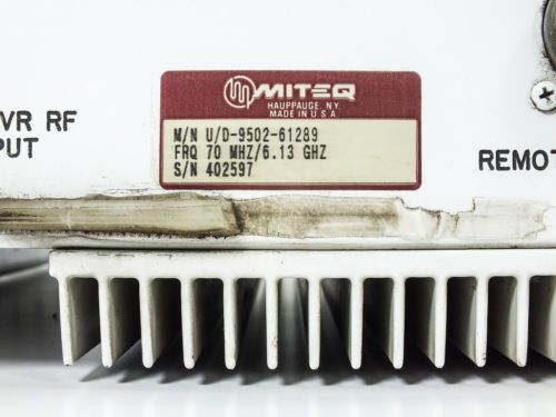 Miteq C-Band Up/Downconverter RF Unit (U/D-9502-61289)