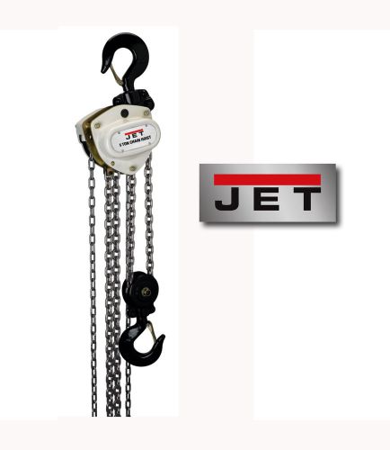 Jet &#034;l100-series&#034; 5 ton hoist w/ 10ft. lift &amp; overload protection~ l100-500wo-10 for sale