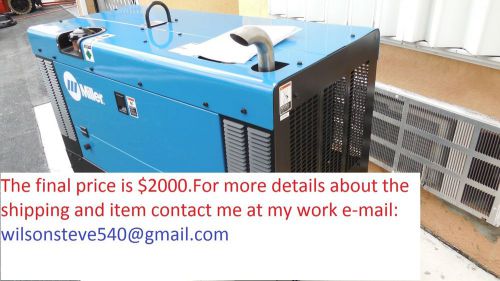 Miller pro 300 cc/cv dc welding generator big blue welder wire tig stick diesel for sale
