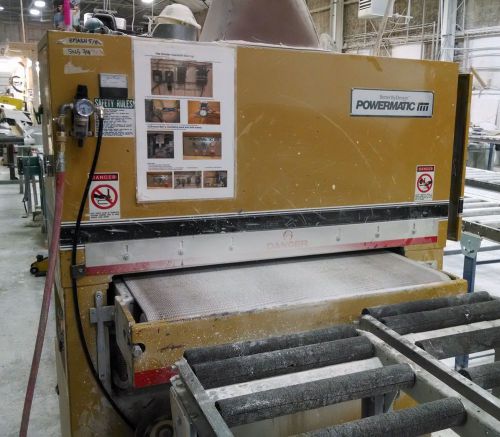 Powermatic wb-37, 37&#034; wide belt sander, 20hp 230/460v, 3ph, cleaned, checked for sale