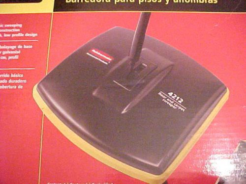 NEW Rubbermaid Commercial Prod. 4212-88 421288BLA. Floor and Carpet Sweeper