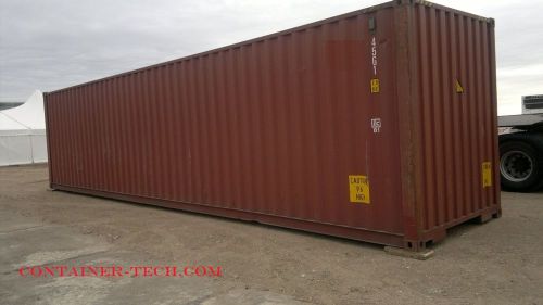 40&#039; high cube shipping storage cargo containers conex boxes / dallas, texas for sale
