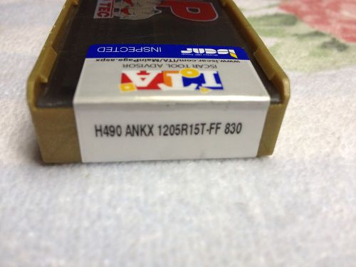 H490 ANKX 1205R15T-FF IC830 ISCAR CARBIDE INSERT