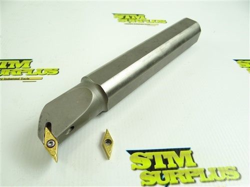 Iscar coolant thru indexable boring bar 1-1/4&#034; shank x 8&#034; long a-svunr 20-2.5 for sale