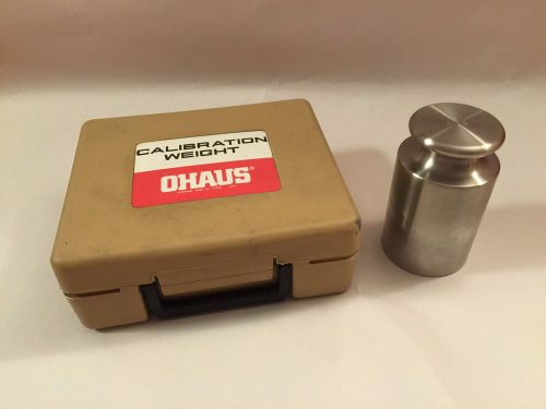 4kg Calibration Weight Ohaus Used with Case mass weights 4 kg