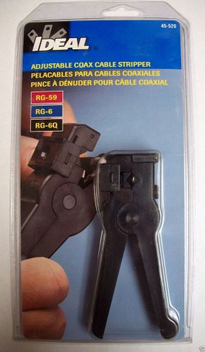 Ideal Adjustable Coax Cable Stripper 45-520