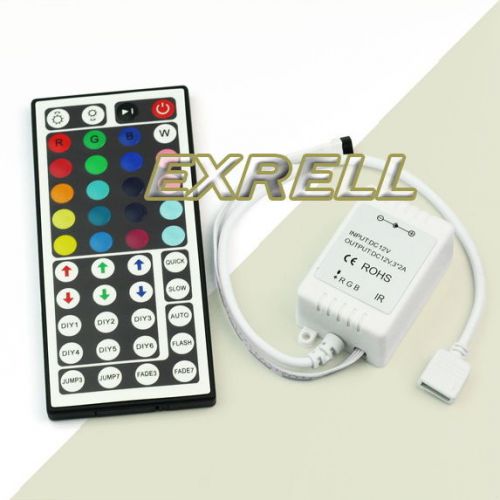 Hotsale 44 key ir remote controller wireless for rgb smd led light strips dc 12v for sale