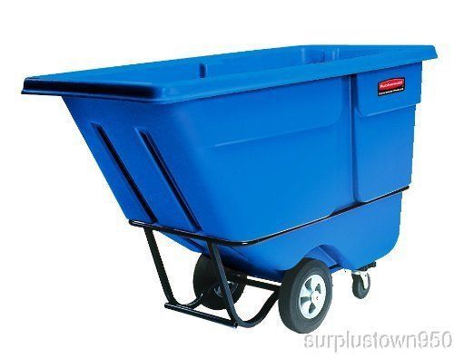 Rubbermaid Polyethylene Dump Truck, 1250 LB Capacity, Blue (Local Pickup Only)