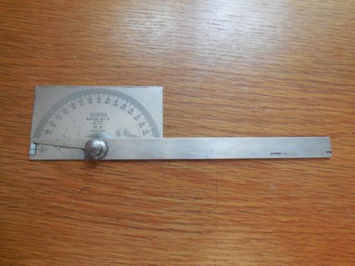 General No.17 &amp; No.18 Machinist Protractors.  Made in USA!