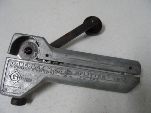 Greenlee Flex Splitter® Flexible Metal Conduit Cutter Electrical Tool Model 1940