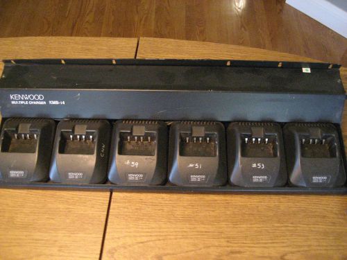 Kenwood Multiple Charger Unit KMB-16 6x KSC-24 Radio Charge Stations