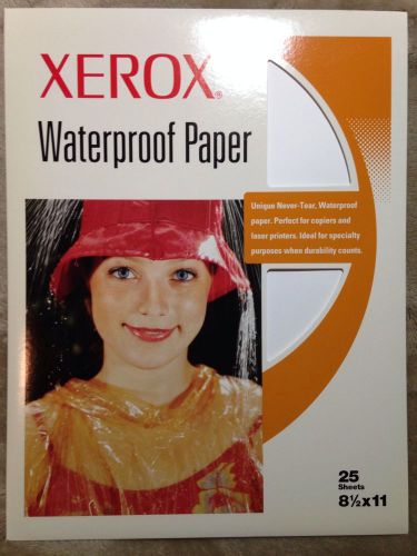Xerox Waterproof Paper