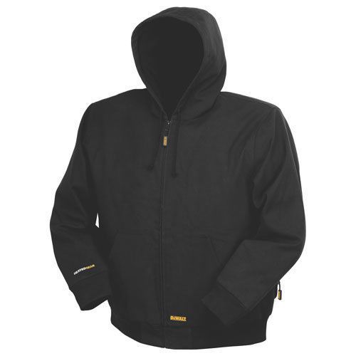 Dewalt dchj061c1 black hooded heated jacket (w/ battery) 20v/12v max for sale