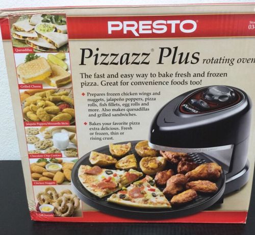 Pizzazz Presto Plus Rotating Oven Pizza Cooker Cookware Nonstick Baking Pan (1)