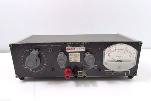 General Radio 1840-A 20Hz- 20kHz Output Power Meter