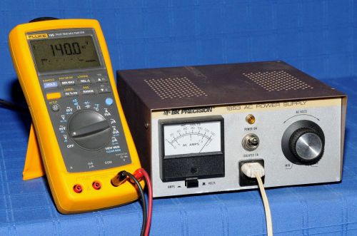 Calibrated bk b&amp;k precision 1653 variable isolated ac power supply for sale