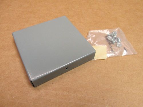 NEW SQUARE D LDB4CP WIREWAY WIRE WAY LAY IN GUTTER 4x4&#034; CAP END CLOSING PLATE