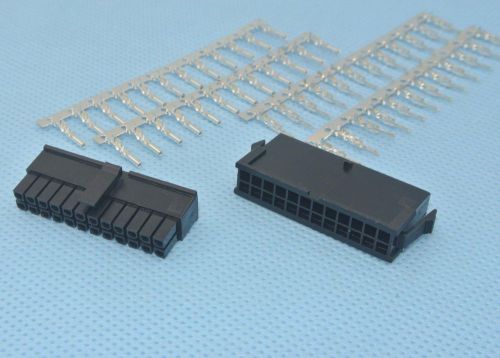 3.0mm wire-to-wire connector male&amp;female,24circuits,2pairs for sale