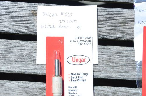 Ungar Soldering Iron Element #535 with 1/8&#034; thread tip - NOS NIB (#1 of 2)