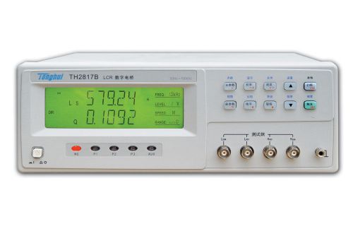 TH2817B Precision Digital LCR Meter Basic Accuracy 0.1% 50Hz-100kHz Frequency