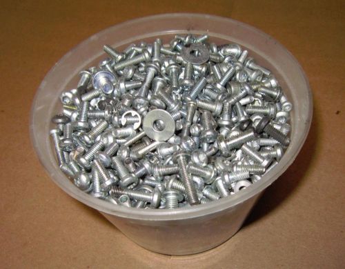 Metric hardware-m3 &amp; m4 torx head screws, various lengths-nuts-washer 3.5 pounds for sale