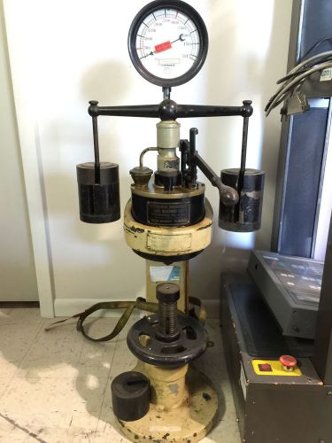 Pittsburgh instrument hydraulic dead weight brinnell hardness tester for sale