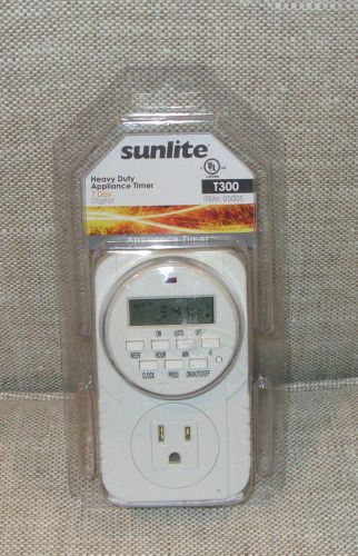 Sunlite 05005- t300  7 day heavy duty digital appliance timer for sale
