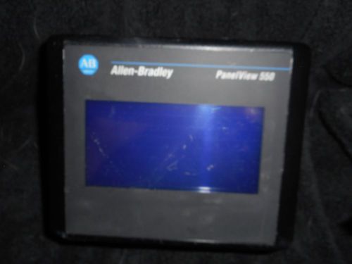 Allen bradley 2711-t5a9l1 series b rev b frn 4.41 panelview 550 for sale