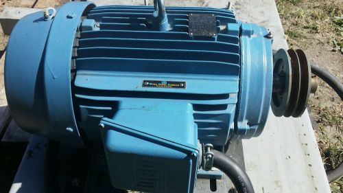 We 3 phase 20 HP electric motor