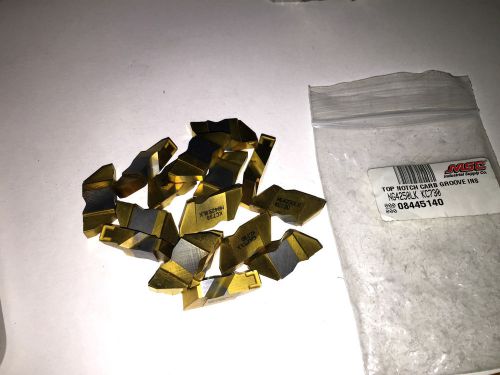 TOP NOTCH GROOVING CARBIDE INSERT NG4250LK KC730 QUANTITY 16