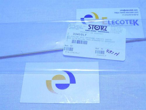 Karl Storz 33410LF Clickline Wavy Grasping Forceps Insert Single Action