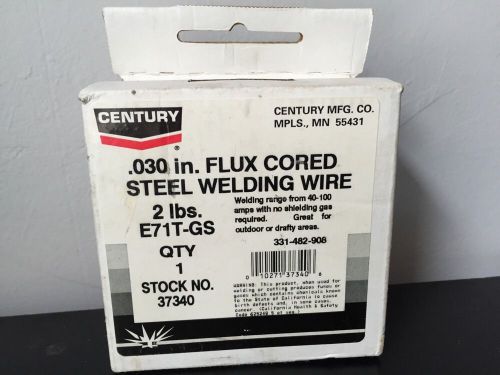 Century .030 in. Flux Cored Steel Welding Wire 2 lbs E71T-GS