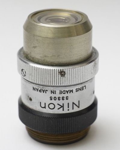 Nikon 20x 0.40 Microscope Objective Correction Collar Achromat