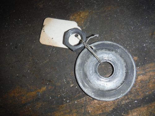 Delta rockwell 7&#034; grinder left side arbor nut and outer flange for sale