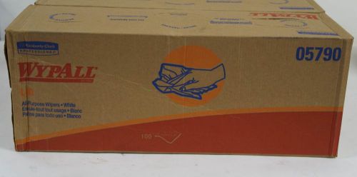 NEW Wypall 05790 L40 All-Purpose Wiper in a Pop-Up Box, 16.4&#034; L x 9.8&#034; W, White