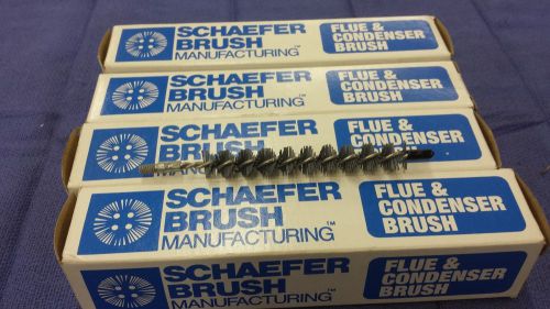 4 - Schaefer Brush 1/2&#034; Dia. spin-grit TM 8 - 32 male