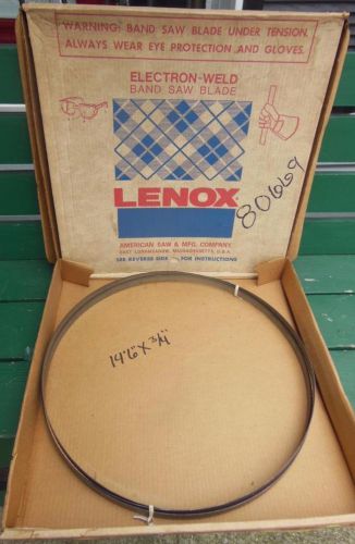 Lenox electron weld 80669 bandsaw blade 14ft 14&#039;6&#034; x3/4&#034; 5/8th tool industrial for sale