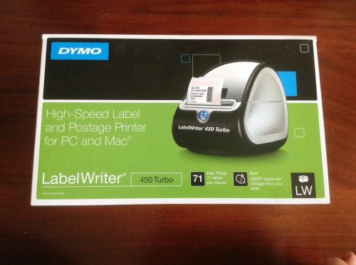 DYMO LabelWriter 450 Turbo Thermal Label Printer Brand New