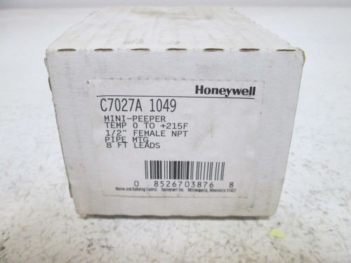 HONEYWELL C7027A 1049 MINI-PEEPER UV SENSOR *NEW IN A BOX*